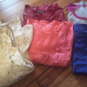 Lot of Tween girl tops